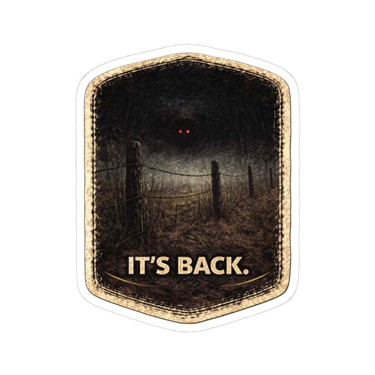 Chupacabra Sticker - Cryptid Horror Decal for Outdoor Gear