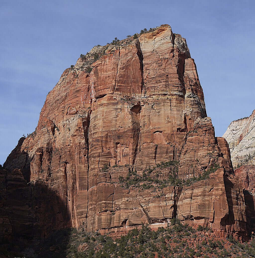 Iconic Angels Landing rock formation in Zion National Park – a bucket list hike with sweeping canyon views