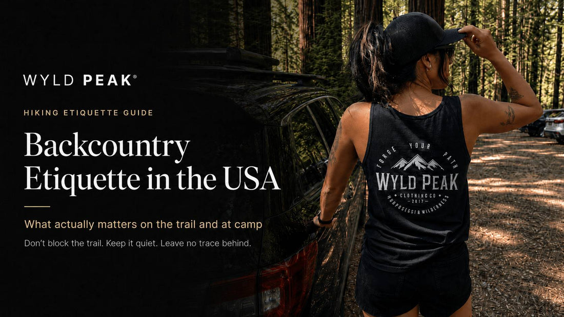 Backcountry Etiquette in the USA: What Actually Matters on the Trail and at Camp