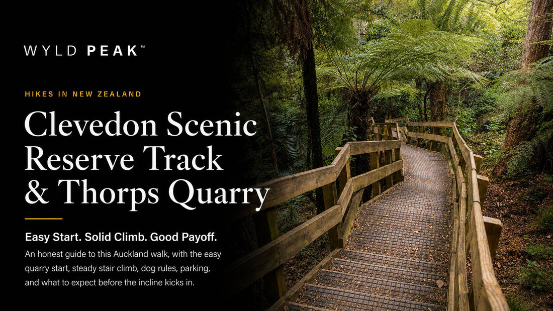 Clevedon Scenic Reserve Walk: Thorps Quarry, Stairs and What to Expect