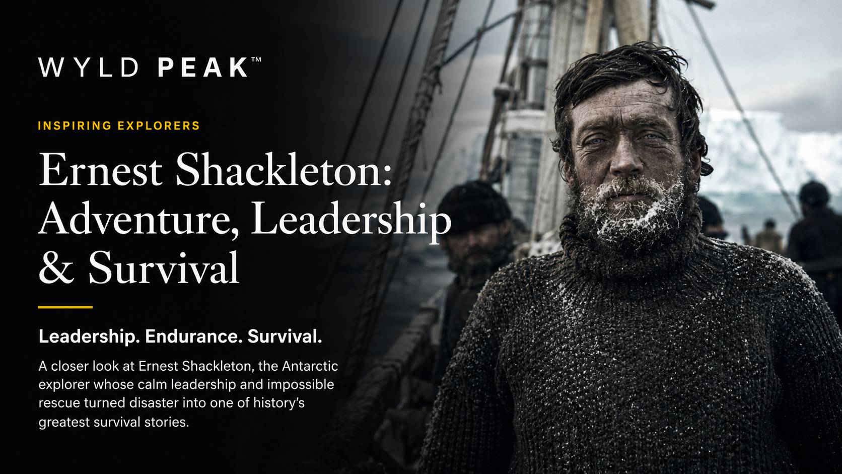 Ernest Shackleton Survival Story: Endurance, Ice & Leadership