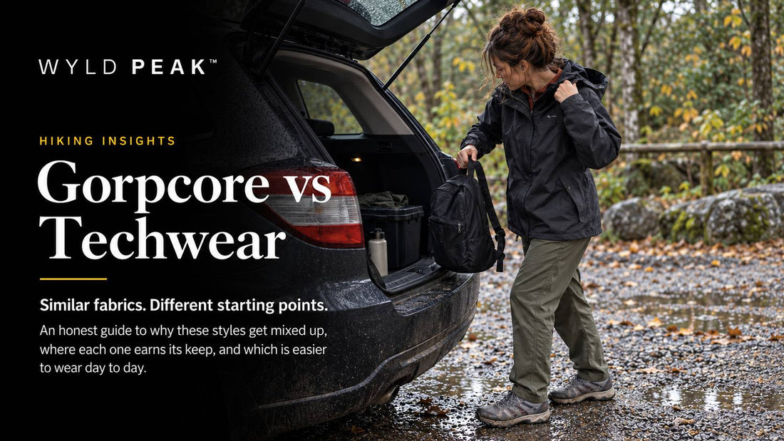 Gorpcore vs Techwear: What’s the Difference and Which Is Easier to Wear?