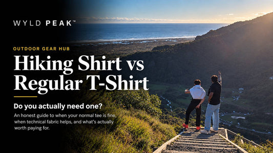 Hiking Shirt vs Regular T-Shirt: Do You Actually Need One?