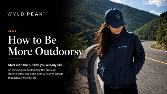 How to Be More Outdoorsy Without Making It Another Thing to Be Good At