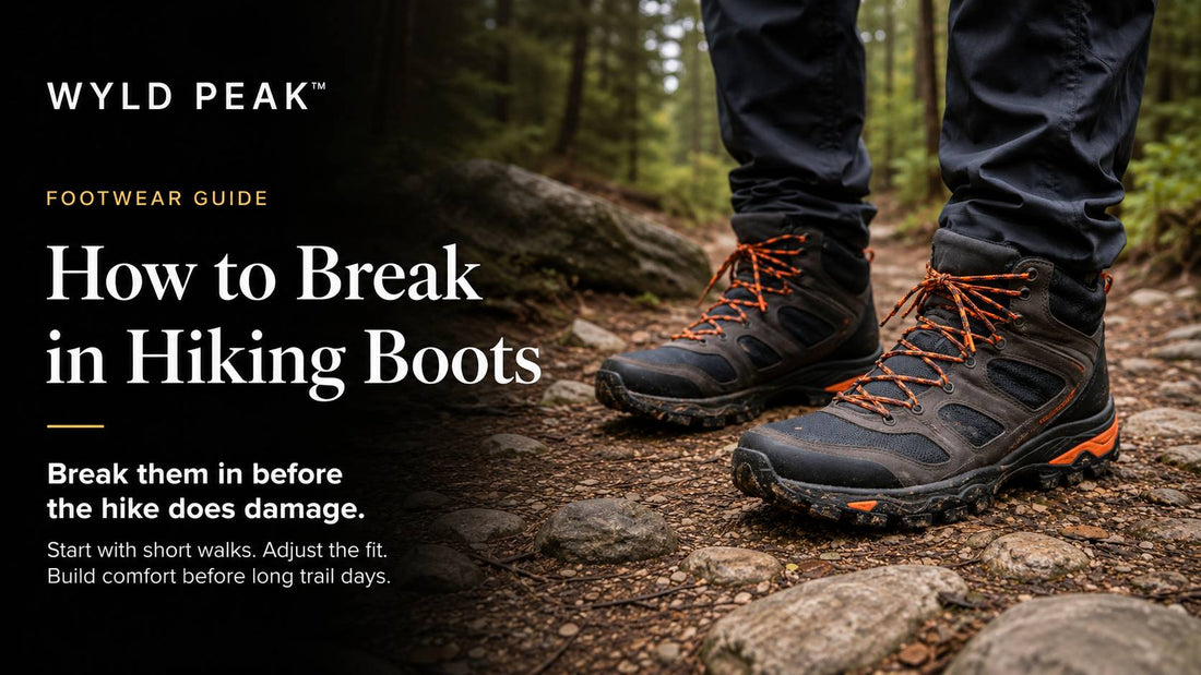 How to Break in Hiking Boots Properly Before a Real Hike
