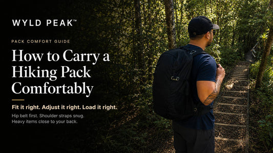 How to Carry a Hiking Pack Comfortably: Fit, Adjust and Load It Right