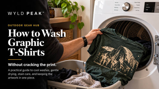 How to Wash Graphic T-Shirts Without Cracking the Print
