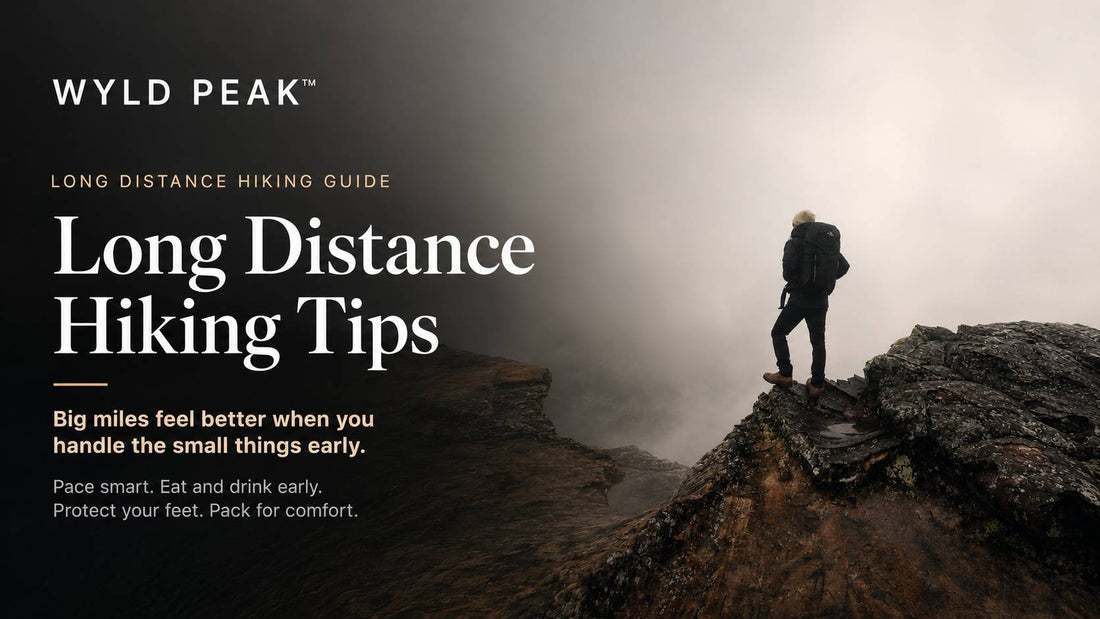Long Distance Hiking Tips for Big Miles Without Burning Out