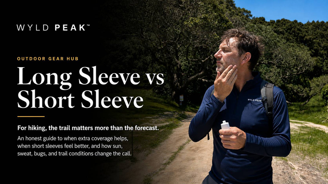Long Sleeve vs Short Sleeve for Hiking: Which One Suits the Day?