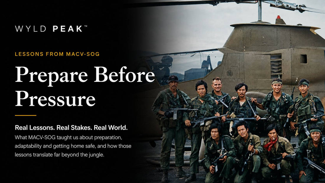 Lessons From MACV-SOG: Prepare Before Pressure