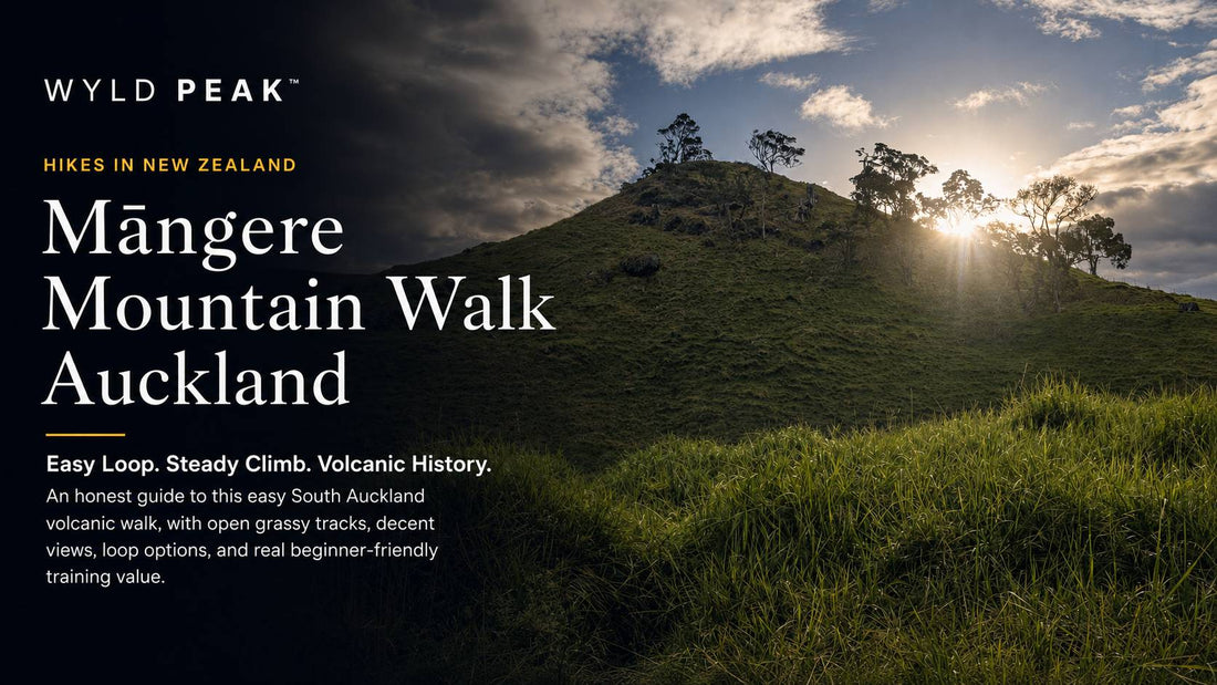 Māngere Mountain Walk Auckland: Easy Beginner Hike and Fitness Loop