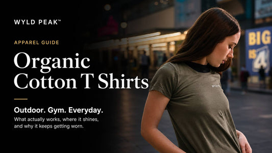 Organic Cotton T Shirts for Everyday, Gym, and Outdoor Wear