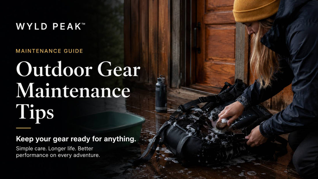 Outdoor Gear Maintenance: Make Your Gear Last Longer