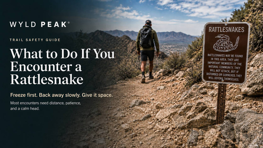 What to Do If You Encounter a Rattlesnake While Hiking