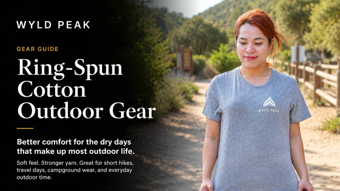 Ring-Spun Cotton Outdoor Gear: Where It Actually Works