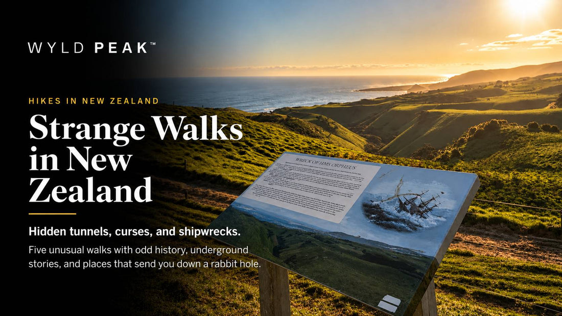Strange Walks in New Zealand: Hidden Tunnels, Curses & Shipwrecks