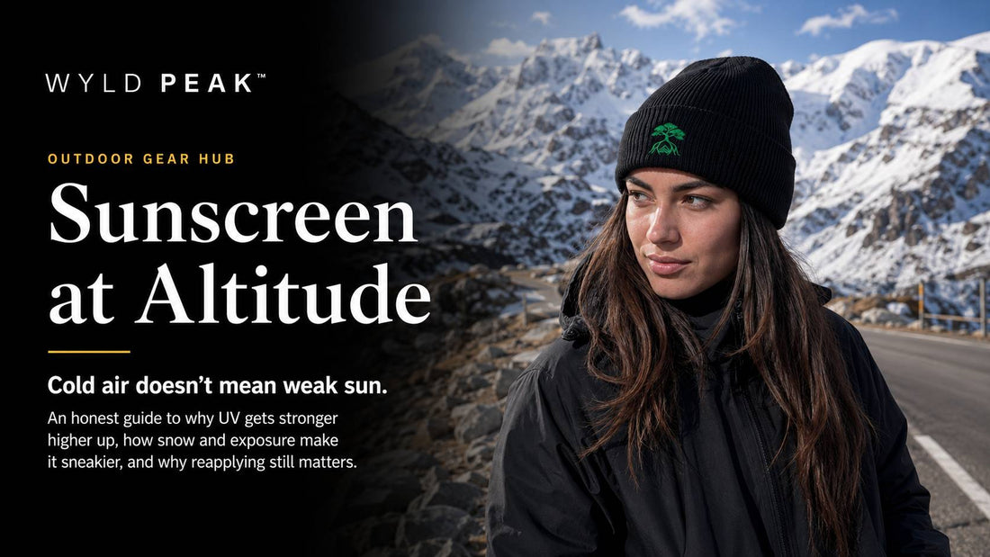 Sunscreen at Altitude: Why Hiking Higher Changes Your UV Exposure