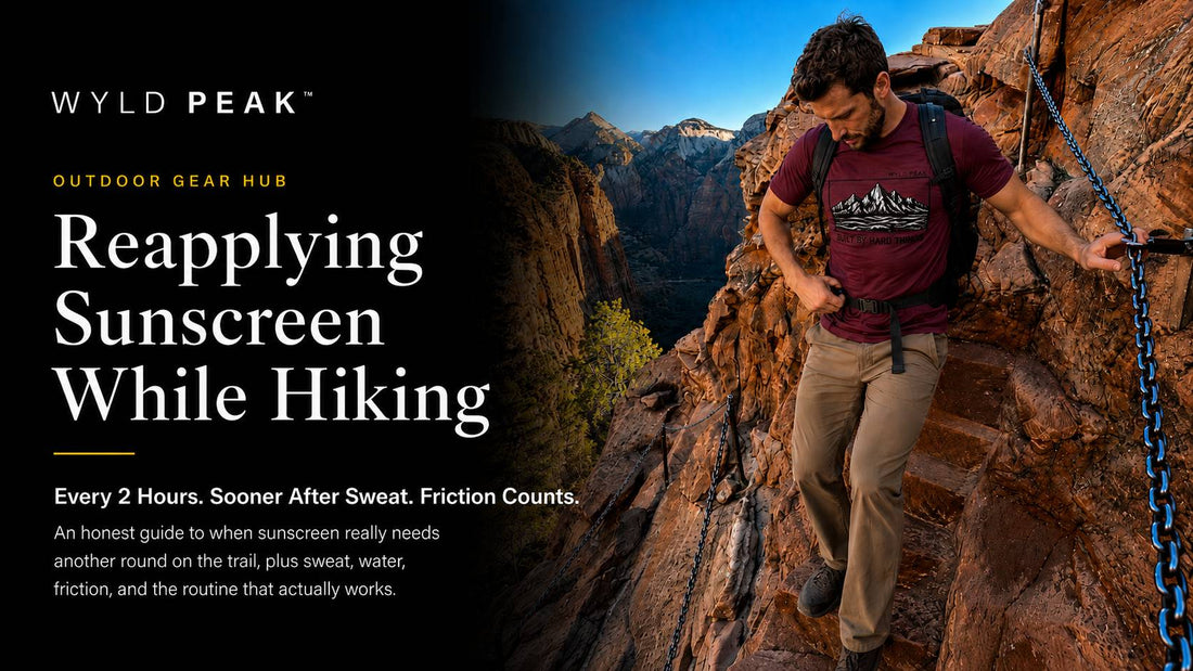 How Often Should You Reapply Sunscreen While Hiking?