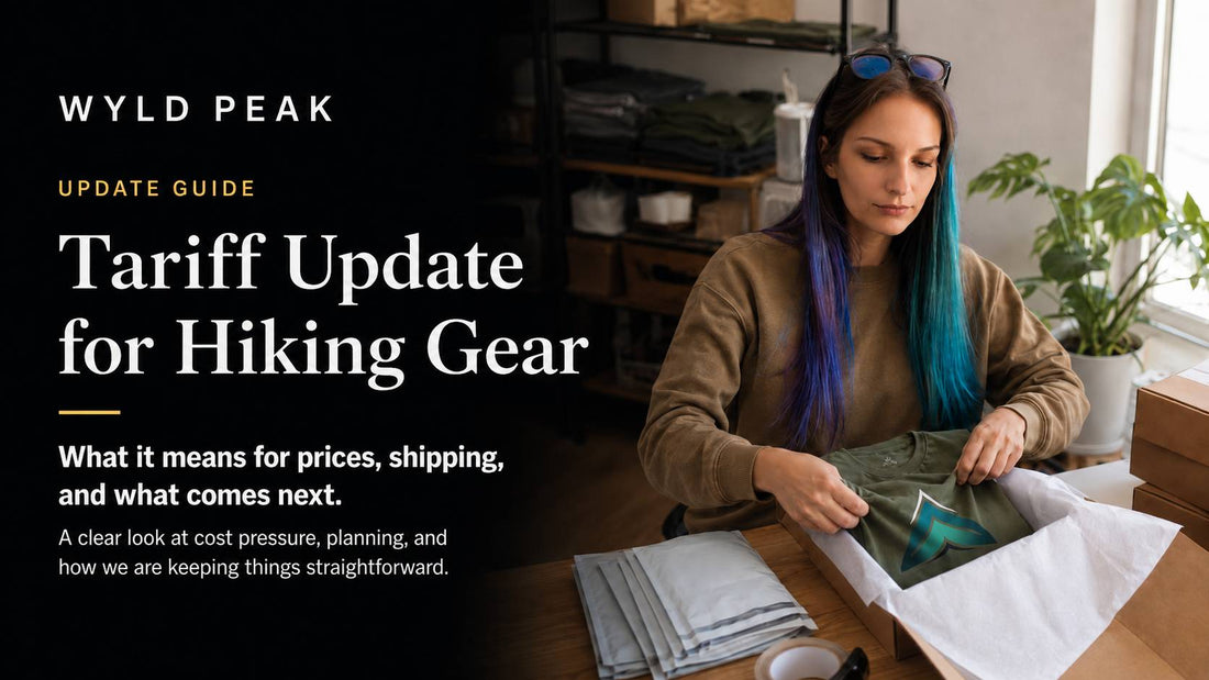 U.S. Tariff Update for Wyld Peak Orders and Patches