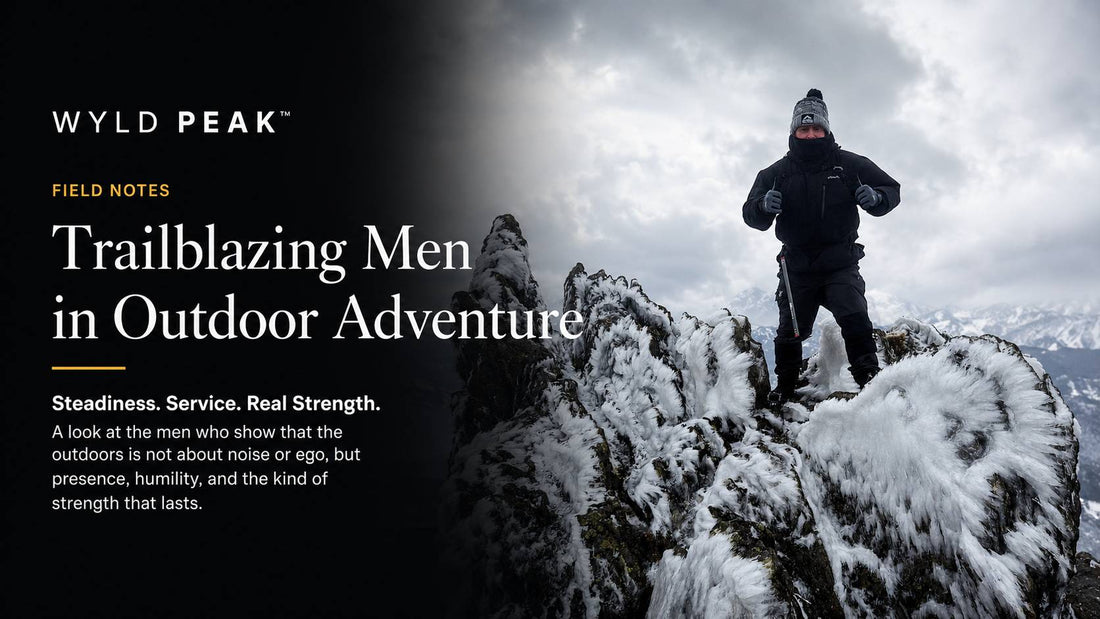Trailblazing Men in Outdoor Adventure Who Show a Better Kind of Strength
