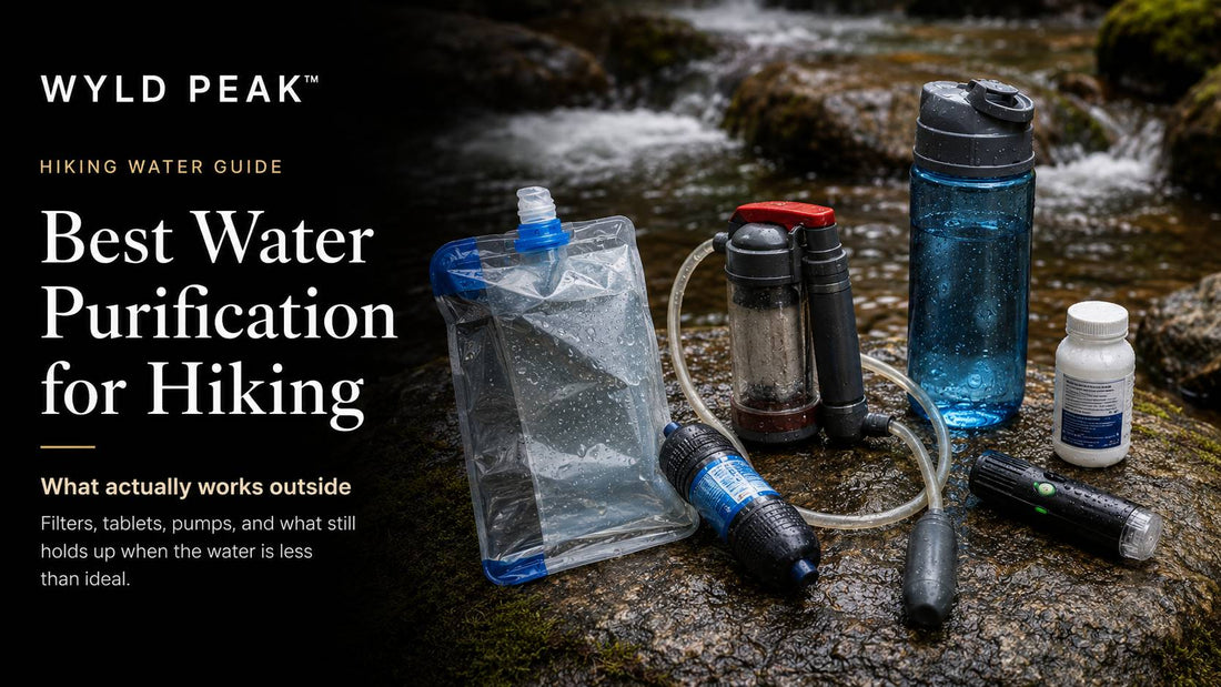 Best Water Purification for Hiking: What Actually Works Outside