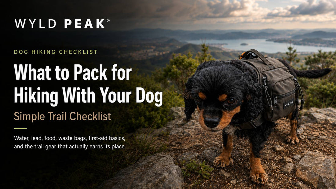 What to Pack for Hiking With Your Dog: Simple Trail Checklist