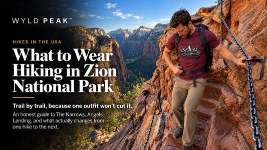 What to Wear Hiking in Zion National Park: One Outfit Won't Cut It