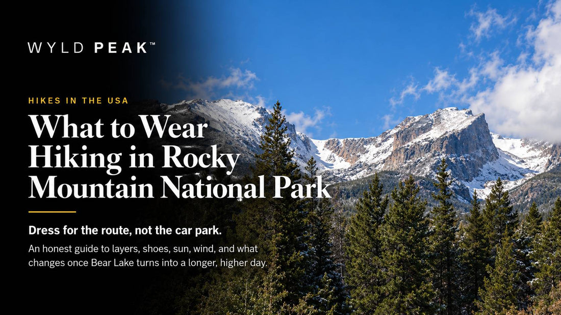 What to Wear Hiking in Rocky Mountain National Park: Dress for the High Point