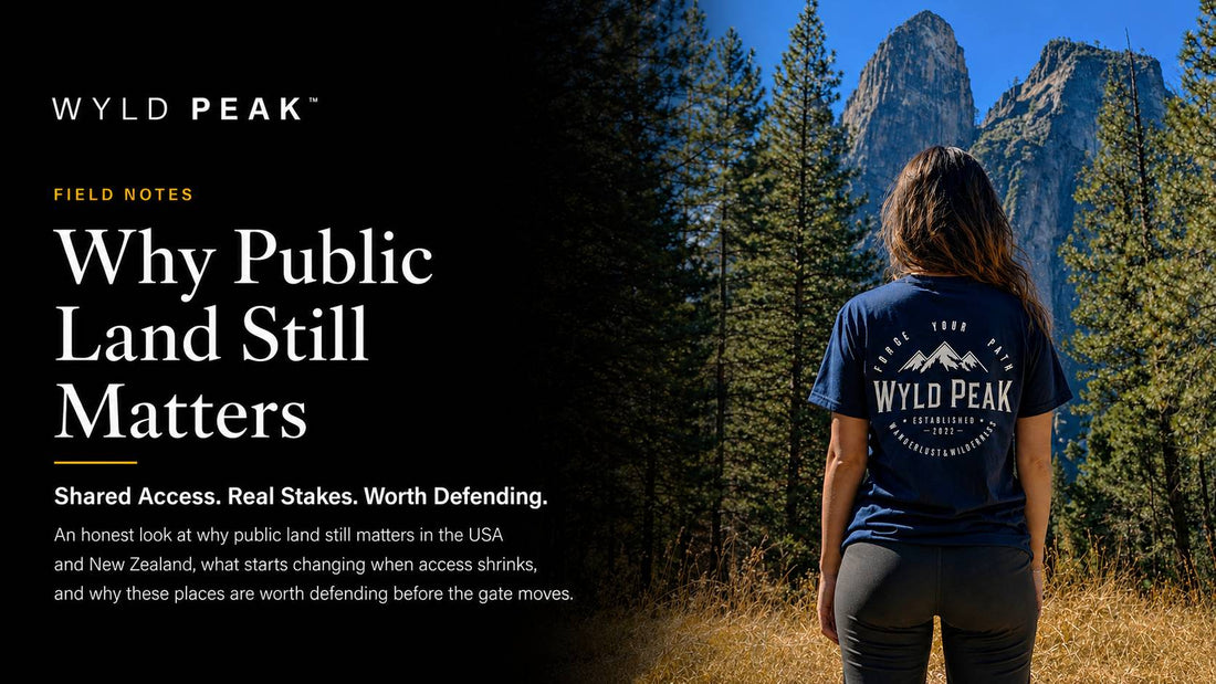 Why Public Land Still Matters Before Access Starts Changing