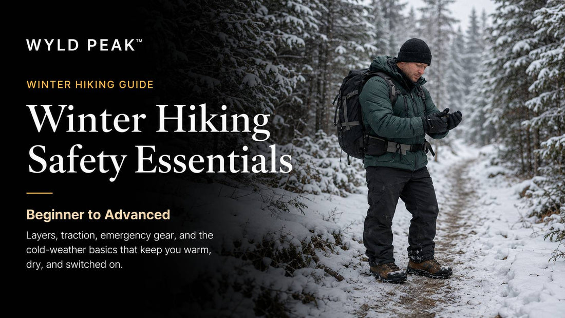 Winter Hiking Safety: How to Stay Warm, Dry, and Confident on Every Trail