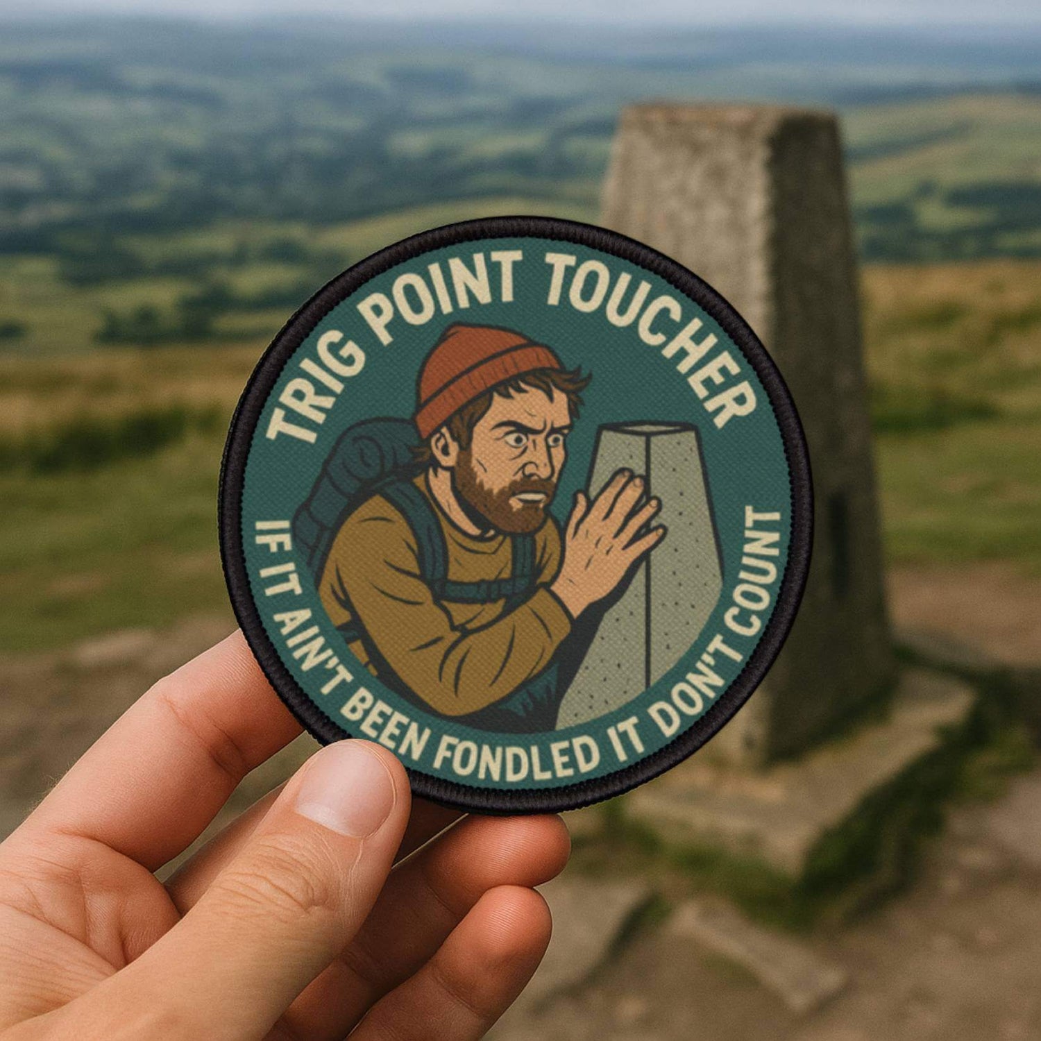 UK Hiking Patches - Wild Camping & UK Trail Badges