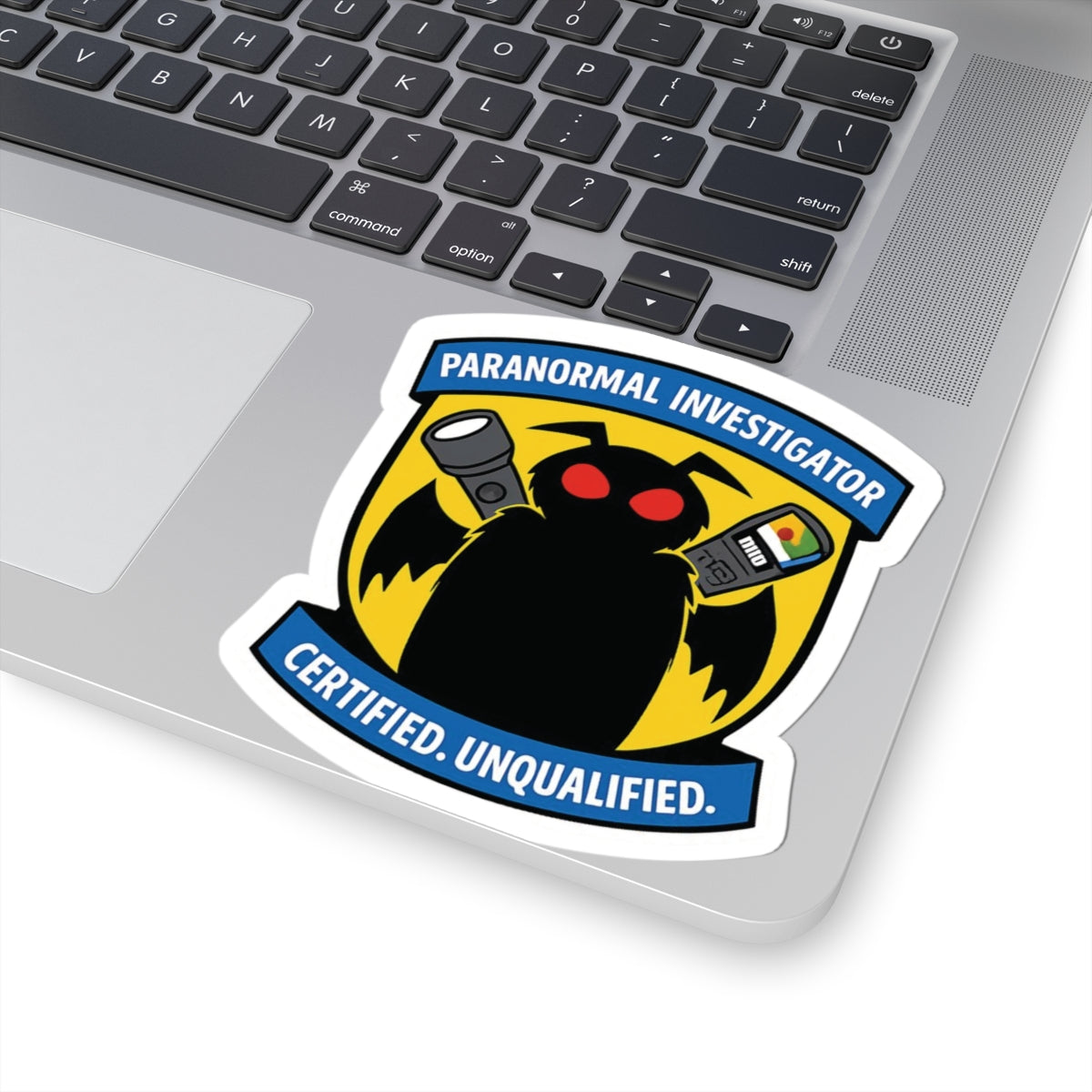 Mothman Sticker - Paranormal Investigator Cryptid Vinyl Decal