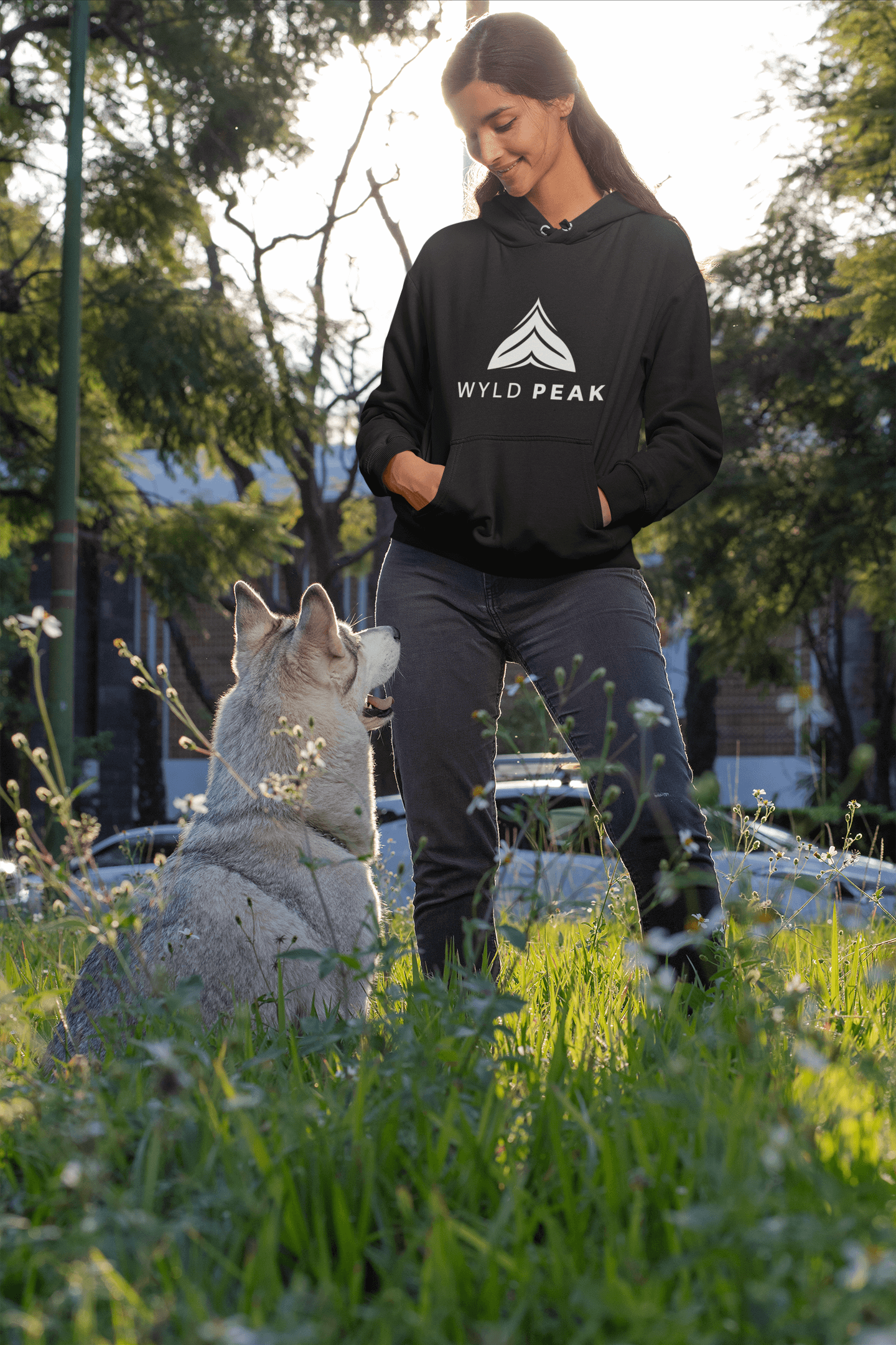 Logo Organic Hoodie | Eco-Conscious Branded Hoodie