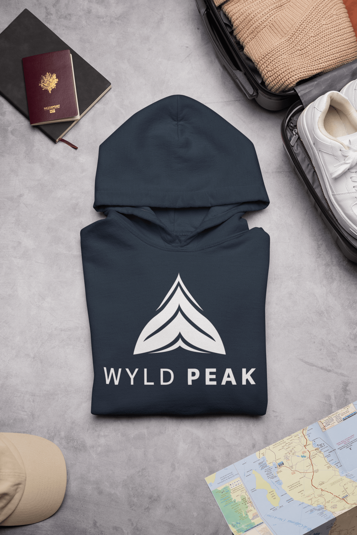 Logo Organic Hoodie | Eco-Conscious Branded Hoodie