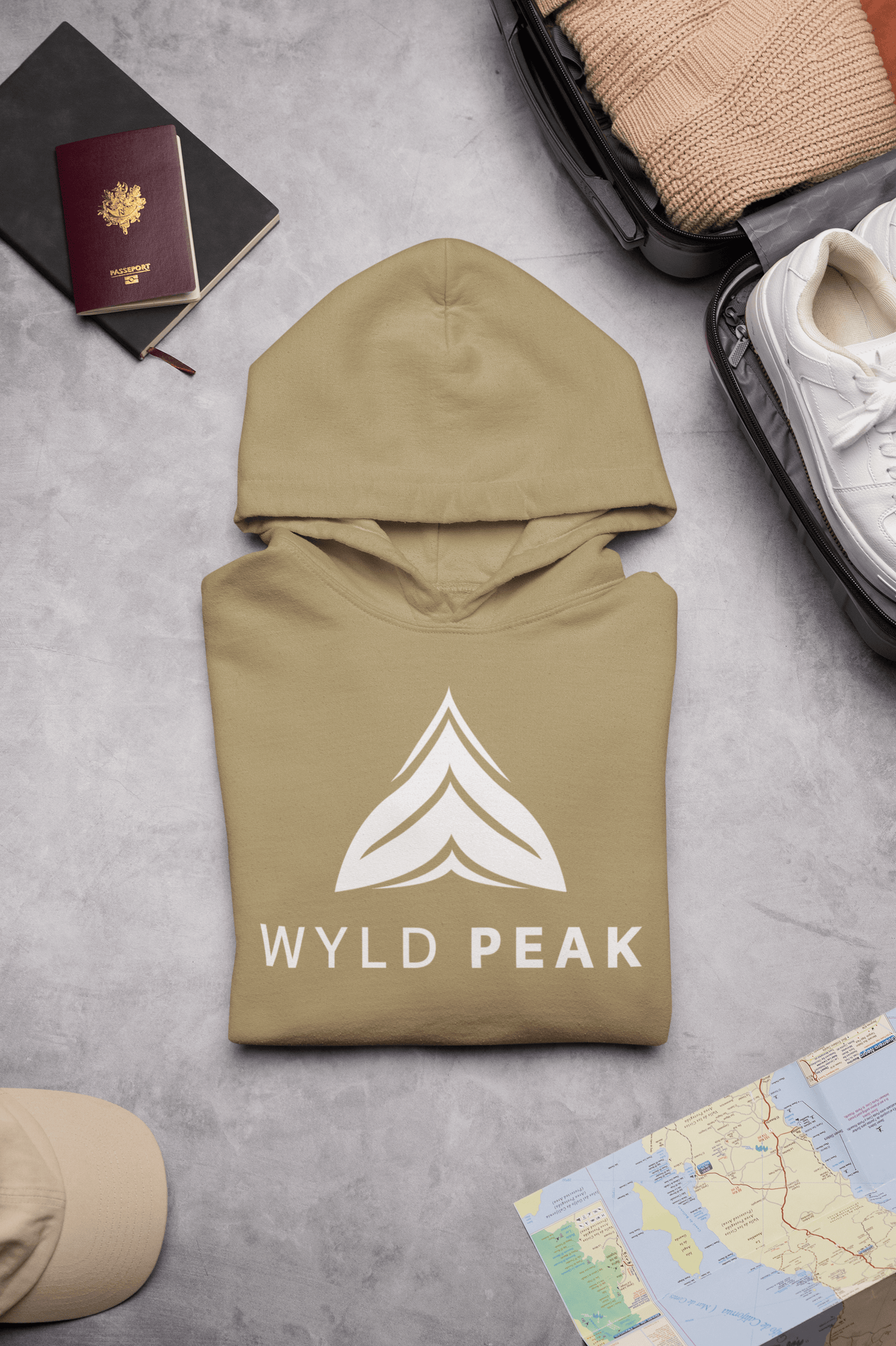 Logo Organic Hoodie | Eco-Conscious Branded Hoodie