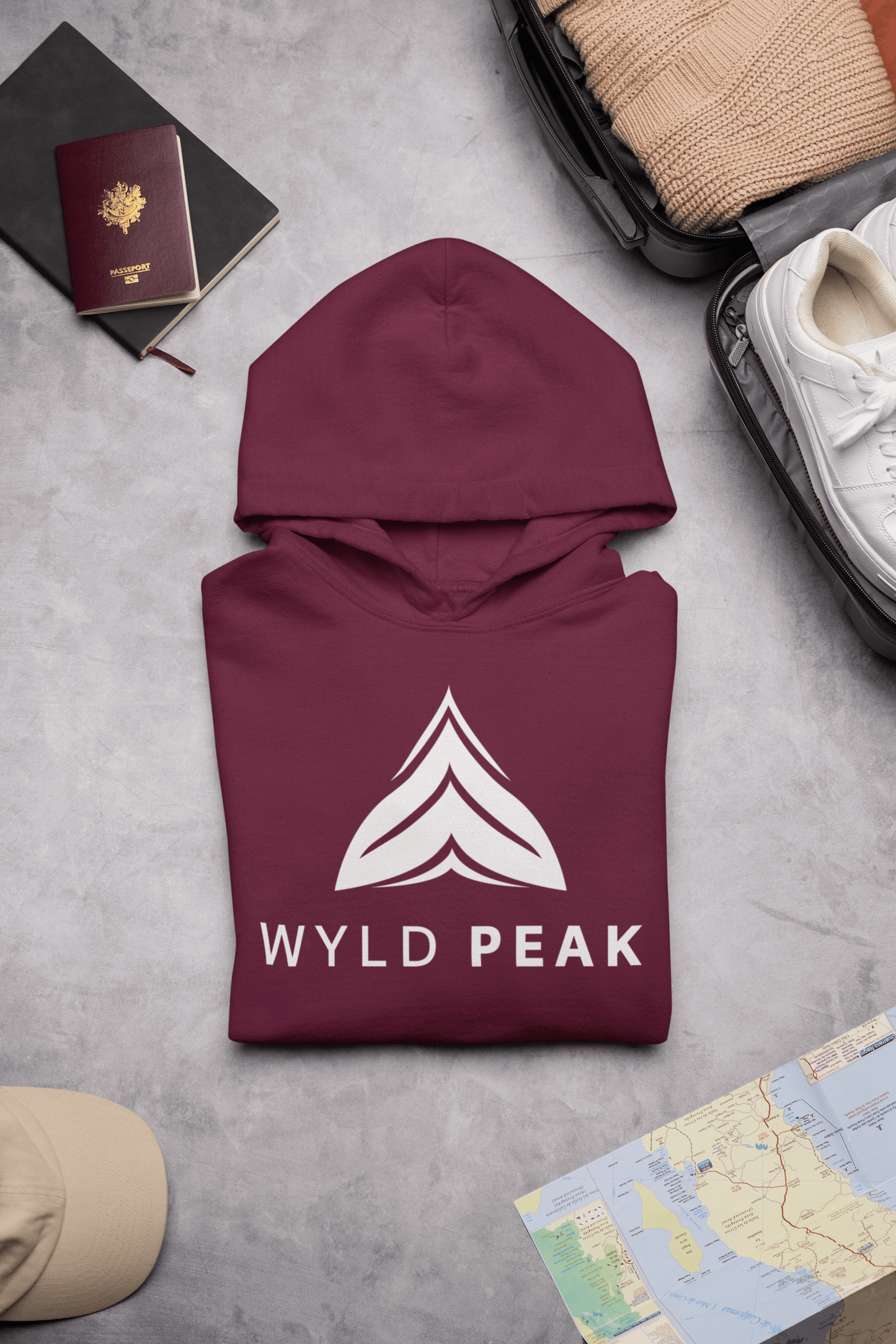 Logo Organic Hoodie | Eco-Conscious Branded Hoodie