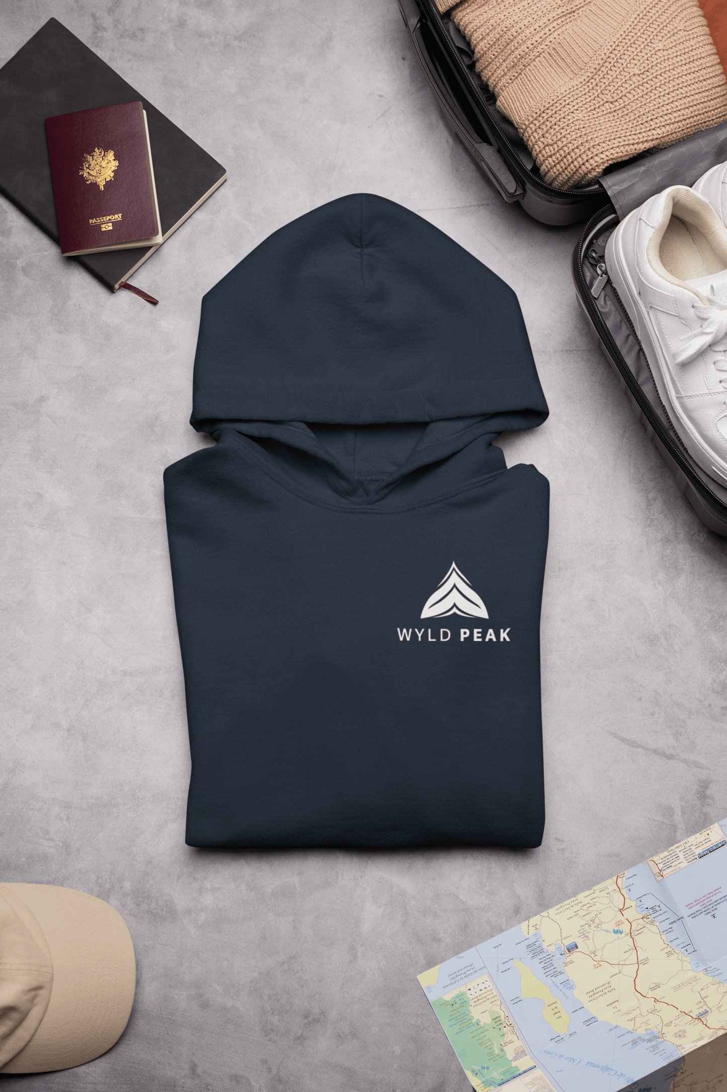 Organic Cotton Hoodie | Rugged Comfort for the Wild Wanderer
