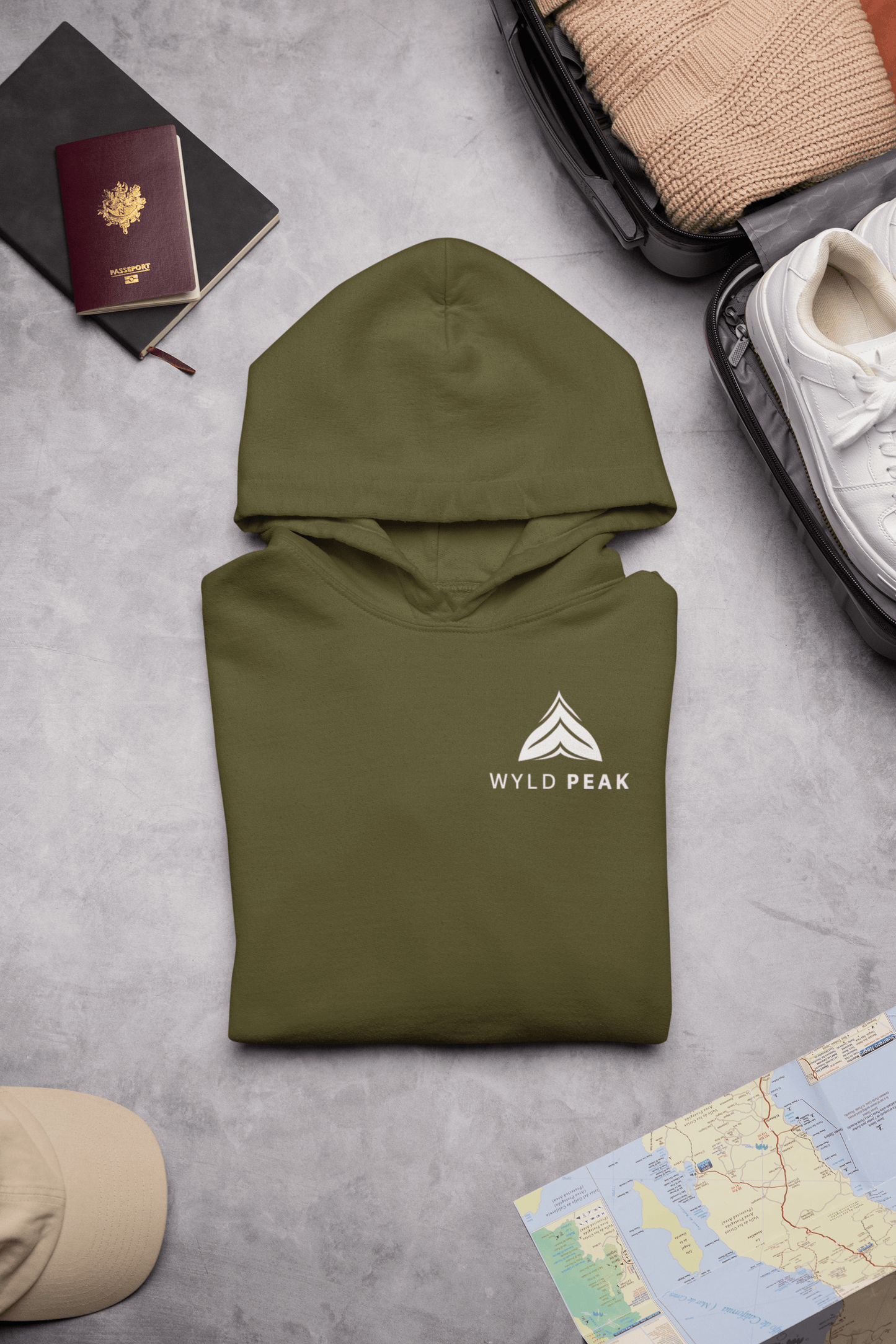 Organic Cotton Hoodie | Rugged Comfort for the Wild Wanderer