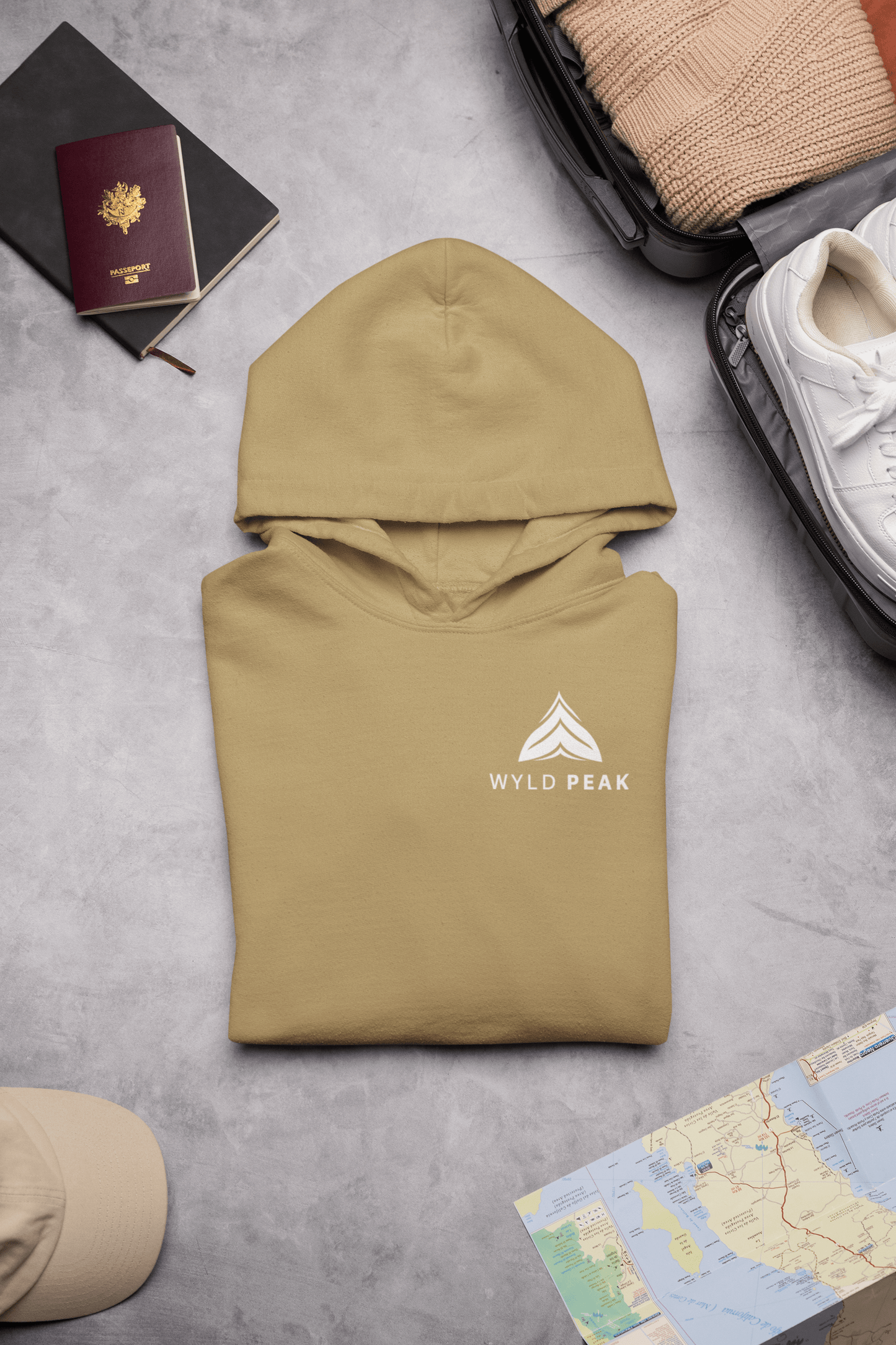 Organic Cotton Hoodie | Rugged Comfort for the Wild Wanderer