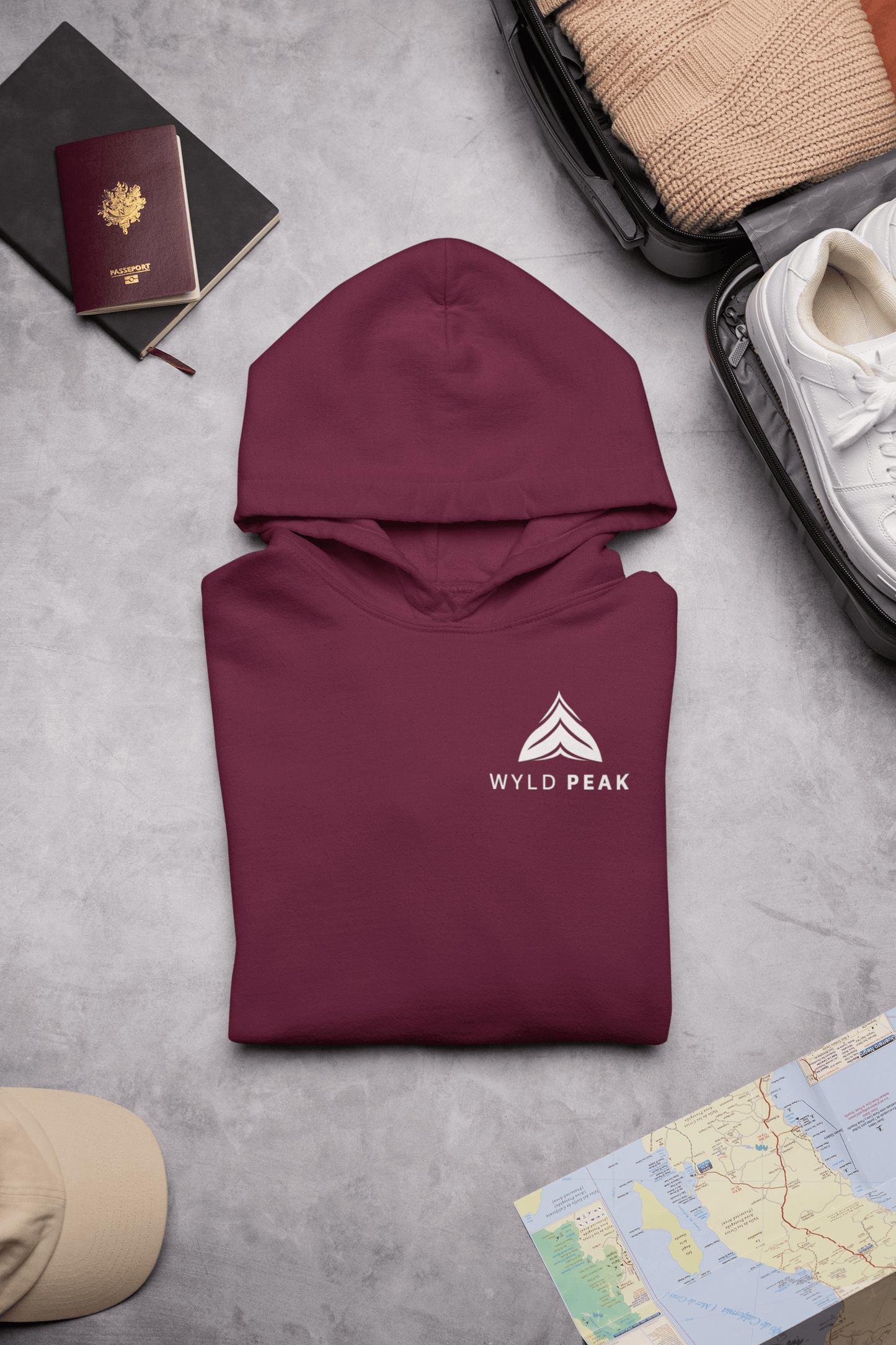 Organic Cotton Hoodie | Rugged Comfort for the Wild Wanderer