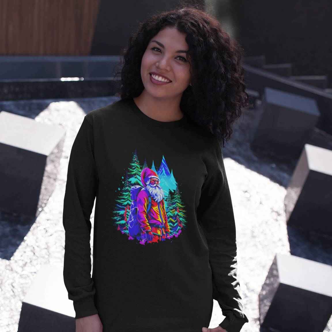 Christmas Ultra Cotton Long Sleeve Tee – Festive & Cozy Unisex Shirt