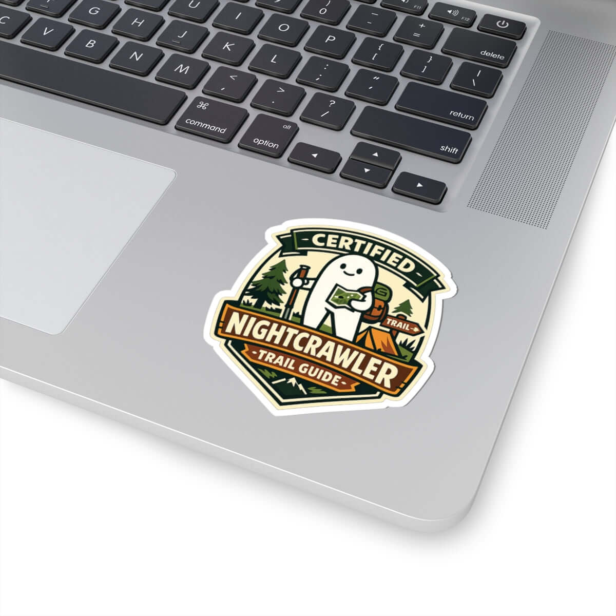 Cryptid Sticker - Fresno Nightcrawler Trail Guide Vinyl Decal