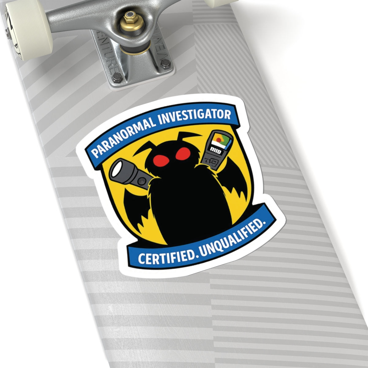 Mothman Sticker - Paranormal Investigator Cryptid Vinyl Decal