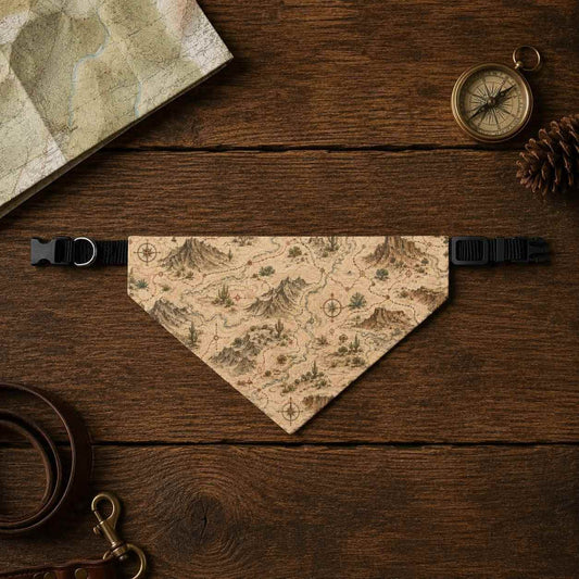 Baja Trail Dog Bandana - Southwestern Clip-On Pet Bandana
