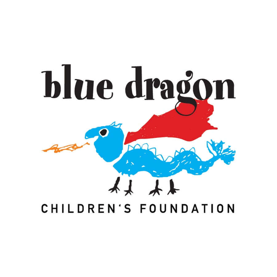 Blue Dragon Children’s Foundation charity logo.