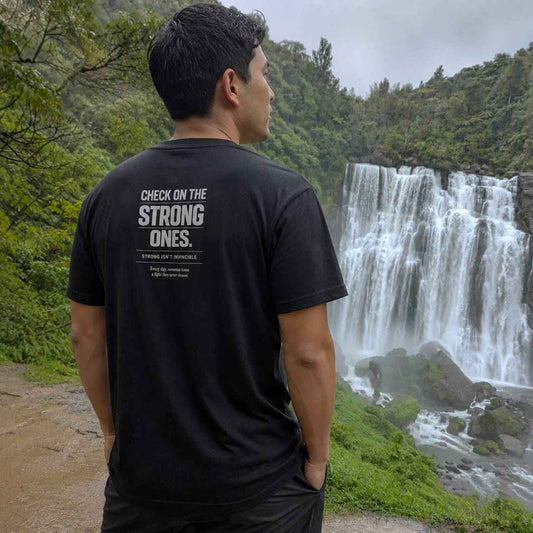 Check On The Strong Ones Performance Tee