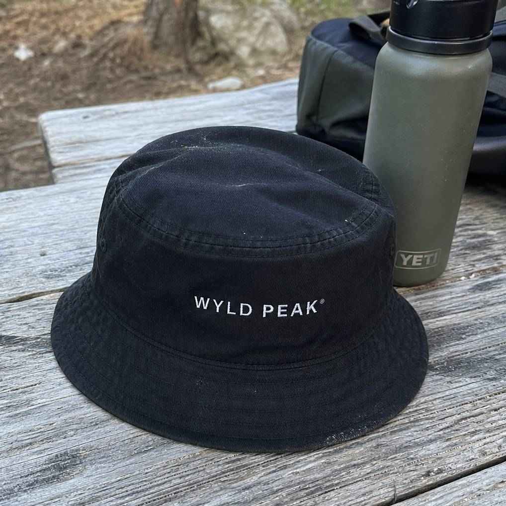 Cotton Bucket Hat - Embroidered Outdoor Bucket Hat