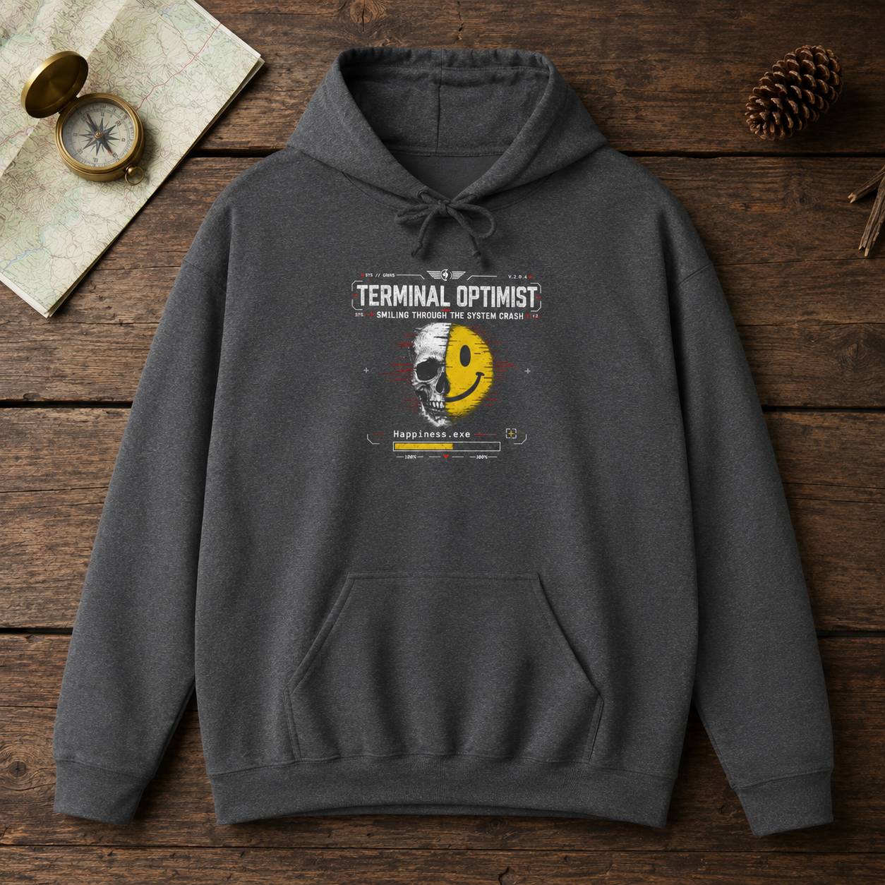 Cyberpunk Hoodie for Coders and Glitch Streetwear