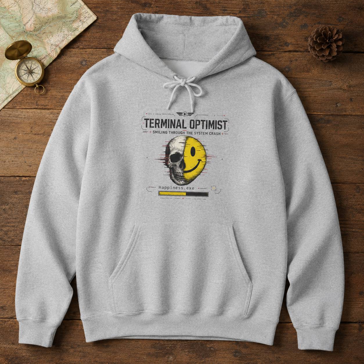 Cyberpunk Hoodie for Coders and Glitch Streetwear