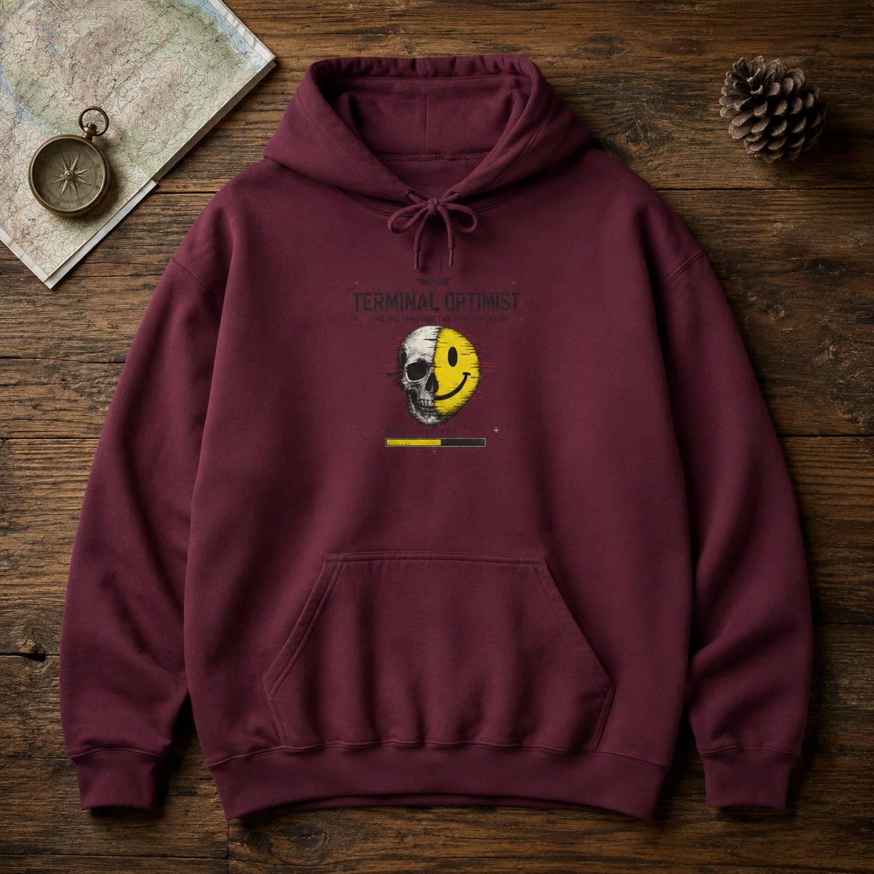Cyberpunk Hoodie for Coders and Glitch Streetwear